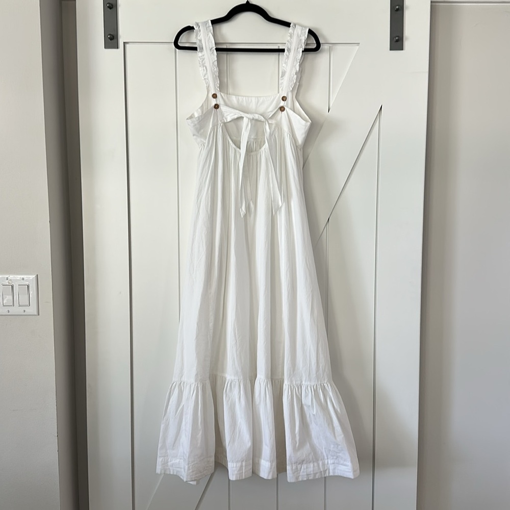 Free People Isabella White Maxi Dress - Picture 8 of 13